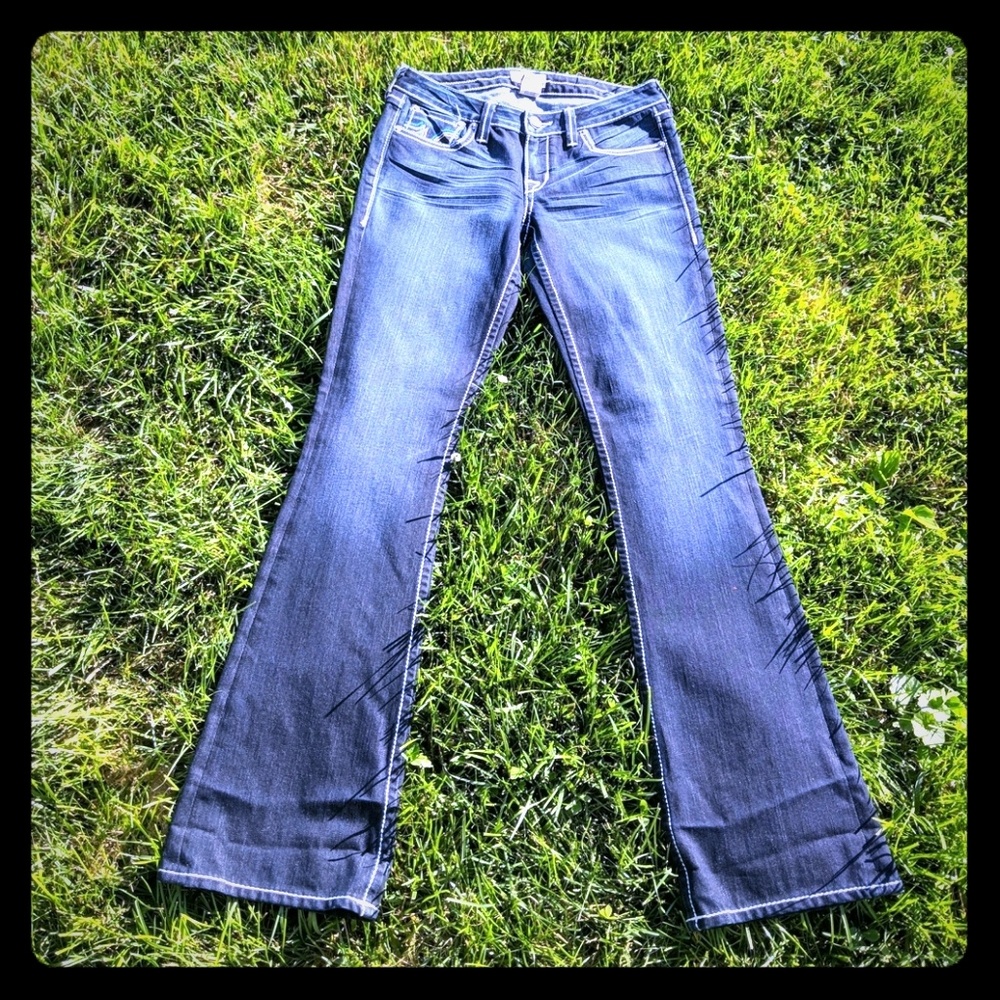 PRVCY bootcut denim jeans 28